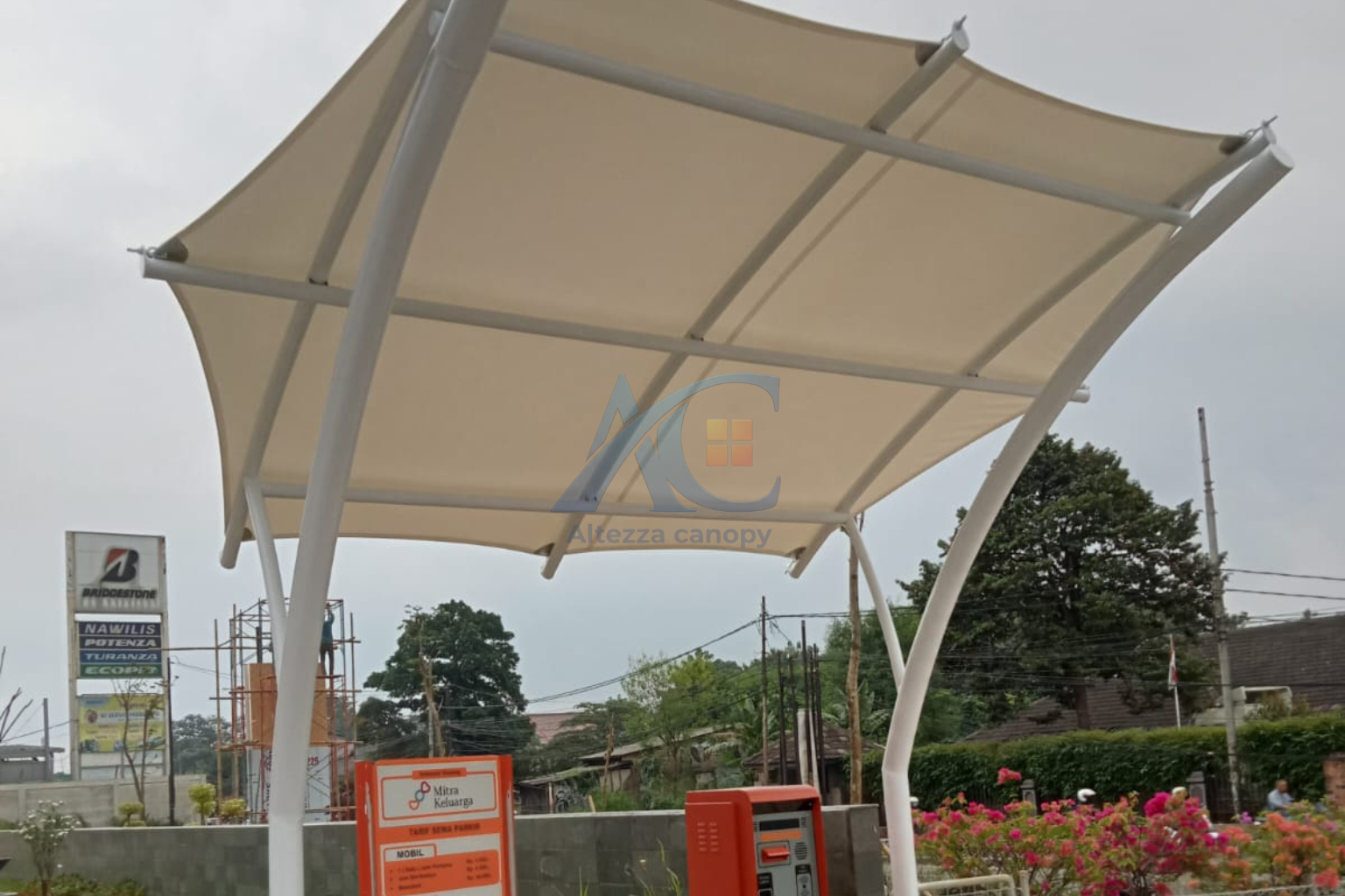 Spesialis Canopy Membrane Indonesia Kontraktor Pembuatan Tenda Membran Nasional Berkualitas Altezza Canopy
