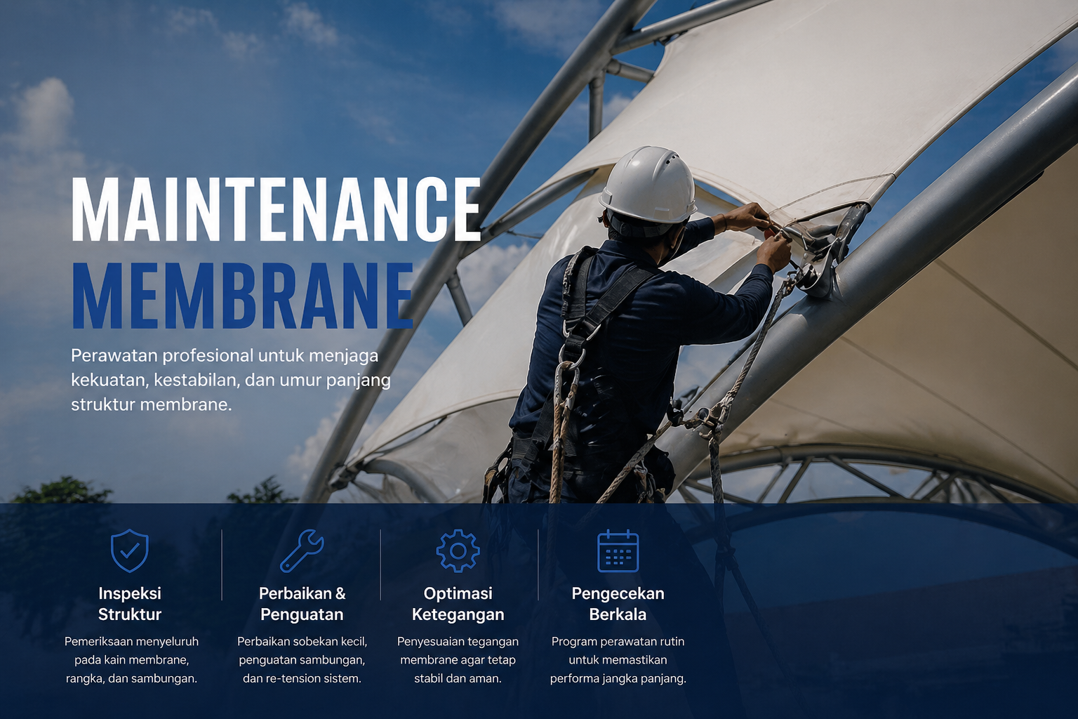Jasa Perawatan Technical Support Membrane